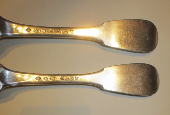 Pair Of Cutlery Empire Period.