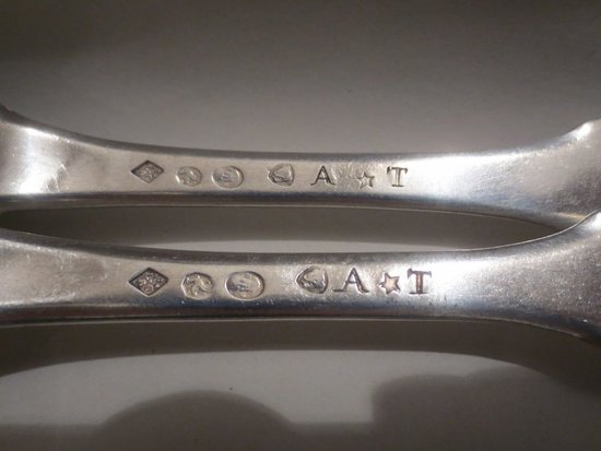 Pair Of Cutlery Empire Period.