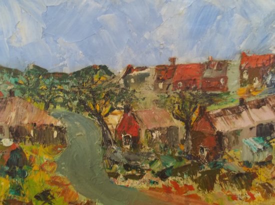 Pierre LASSALE (born in 1939) landscape of Vendée.
