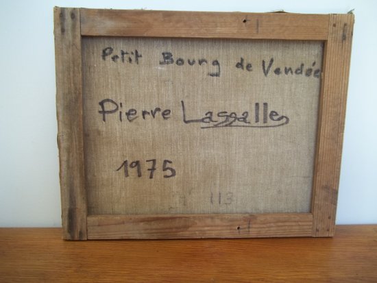 Pierre LASSALE (born in 1939) landscape of Vendée.