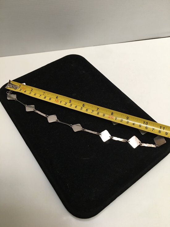 COLLIER ARGENT MASSIF ART DÉCO