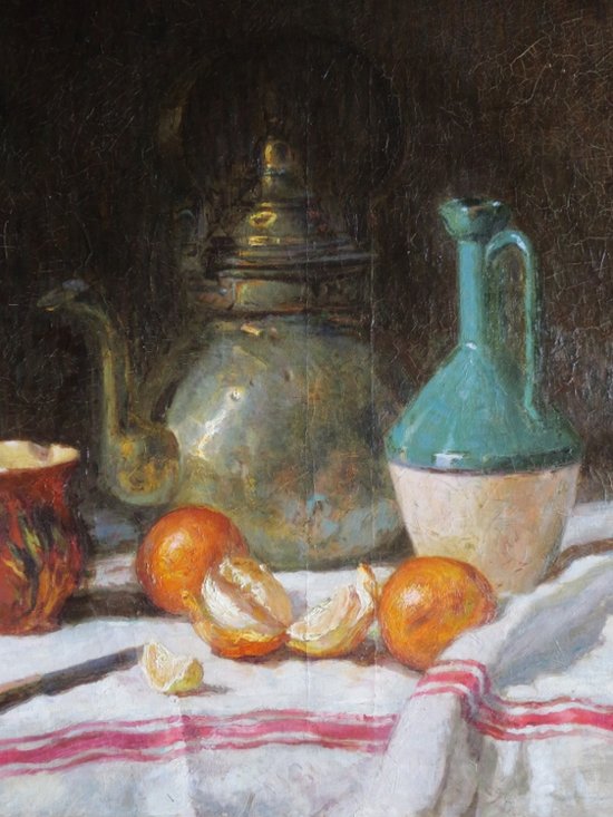 Stilleben signiert H. Fontaine.
