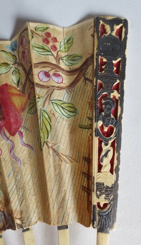 Mid 18th century fan.