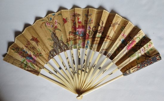 Mid 18th century fan.
