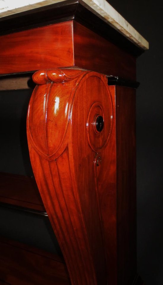 Console Faisant Desserte, époque Empire.