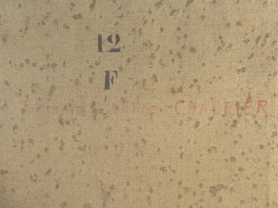 Öl auf Leinwand Porträt einer jungen Frau Signiert LESPINASSE 1907