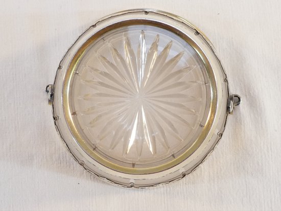 Ice bucket / Glacons in silver and vermeil LONDON 1864 VICTORIAN period