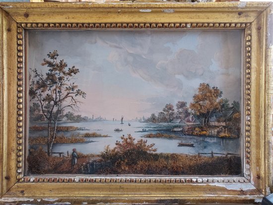 View of the islet on Lescaut 1808