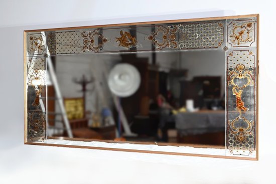 Important Brewery Mirror - 1930