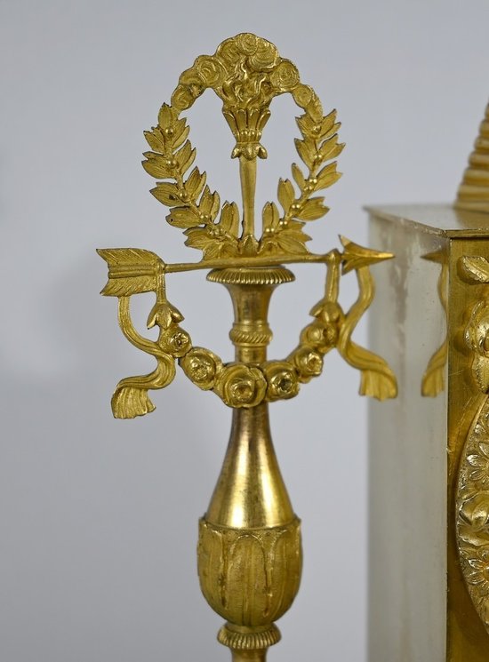 Orologio in bronzo dorato - Inizio XIX secolo