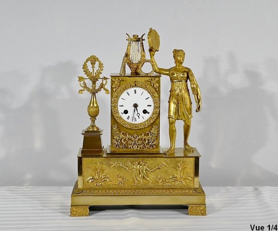 Orologio in bronzo dorato - Inizio XIX secolo