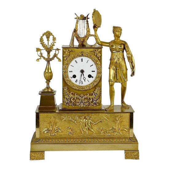 Orologio in bronzo dorato - Inizio XIX secolo