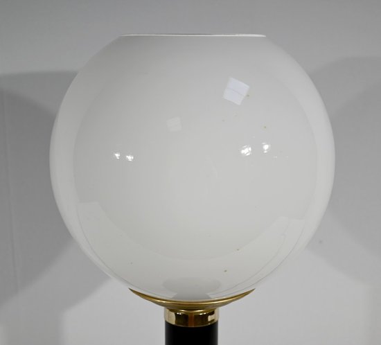 Lampada da tavolo in metallo e ottone - 1950