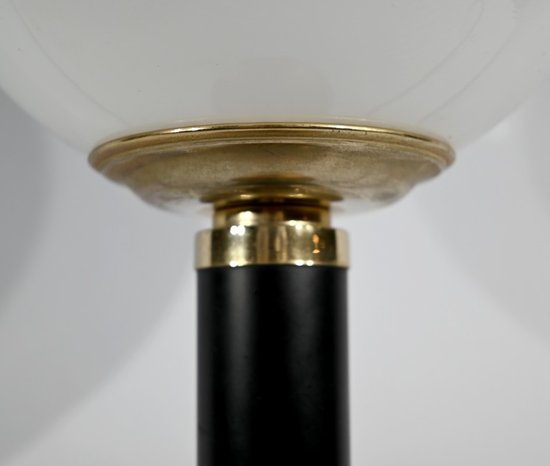 Lampada da tavolo in metallo e ottone - 1950