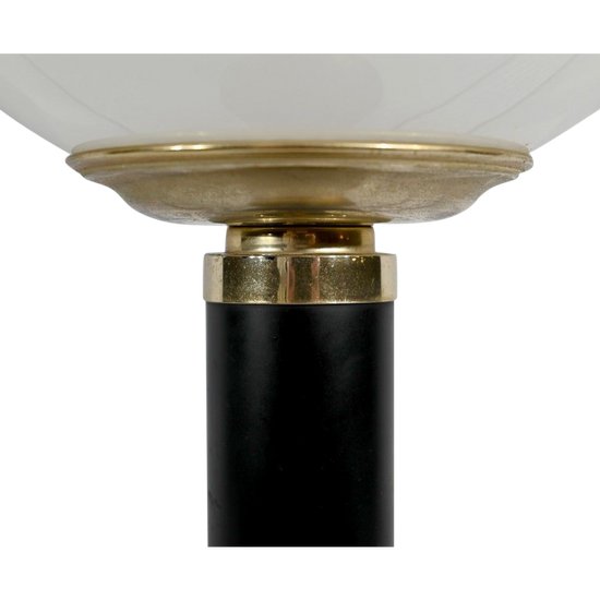 Lampada da tavolo in metallo e ottone - 1950