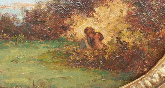 Jean Marcel POUSSART - Paesaggio bucolico