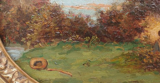 Jean Marcel POUSSART - Paesaggio bucolico