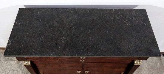 Mahogany small sideboard, Directoire, Return from Egypt - End of XIXth century