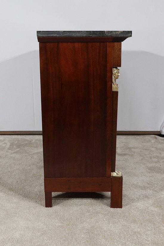 Mahogany small sideboard, Directoire, Return from Egypt - End of XIXth century