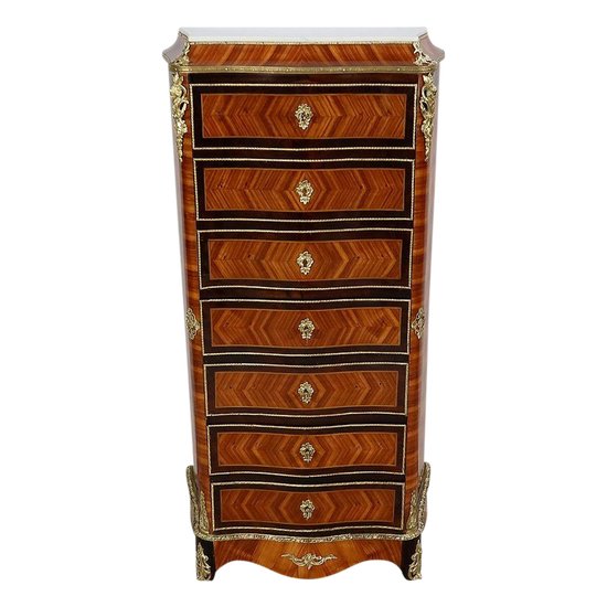 Precious Wood Secretary, Napoleon III period - Mid 19th century