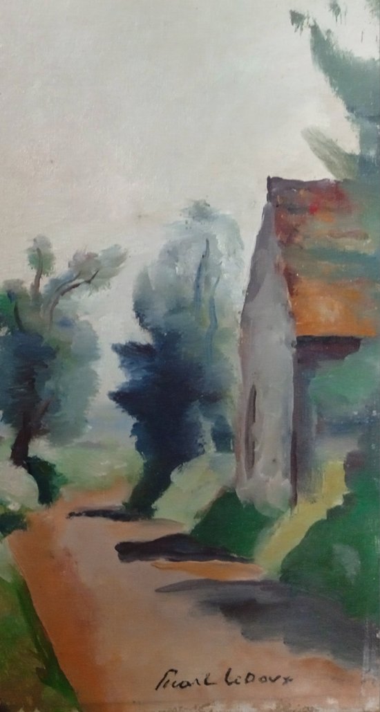 Charles PICART LEDOUX ( 1881-1959 ) Paysage Provençal.