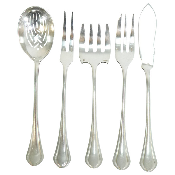 CHRISTOFLE silver plated cutlery PRINTANIA model