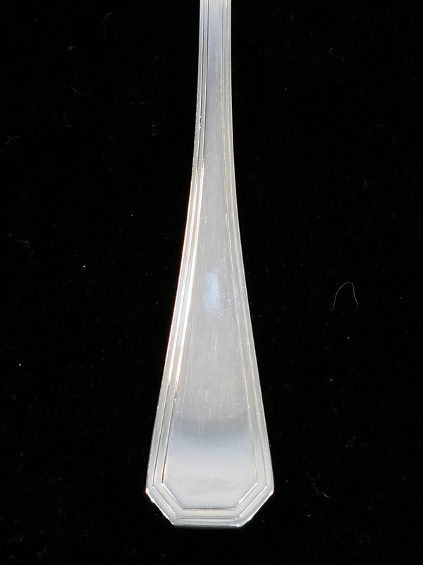 12 CHRISTOFLE ART DECO fish knives AMERICA model by Luc LANEL