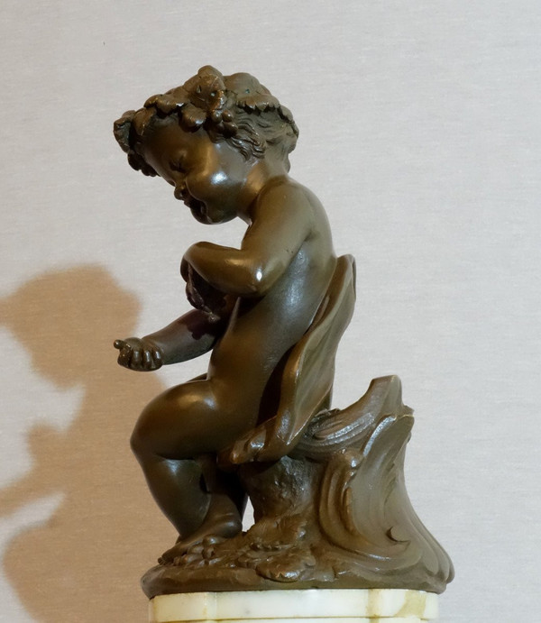 Coppia di Putti Vendangeurs 1780 circa
