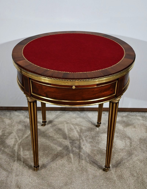 Table Bouillotte en Acajou, Louis XVI – XVIIIe