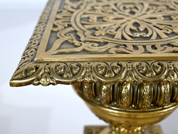 Coppia di foderi in ottone, gusto Luigi XVI, periodo Napoleone III - metà del XIX secolo