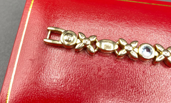 BRACCIALE PLACCATO ORO E AMARI DI MARE
