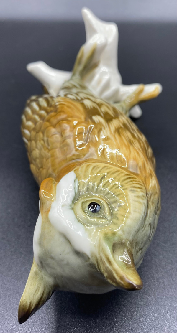 OWL ENAMELED PORCELAIN