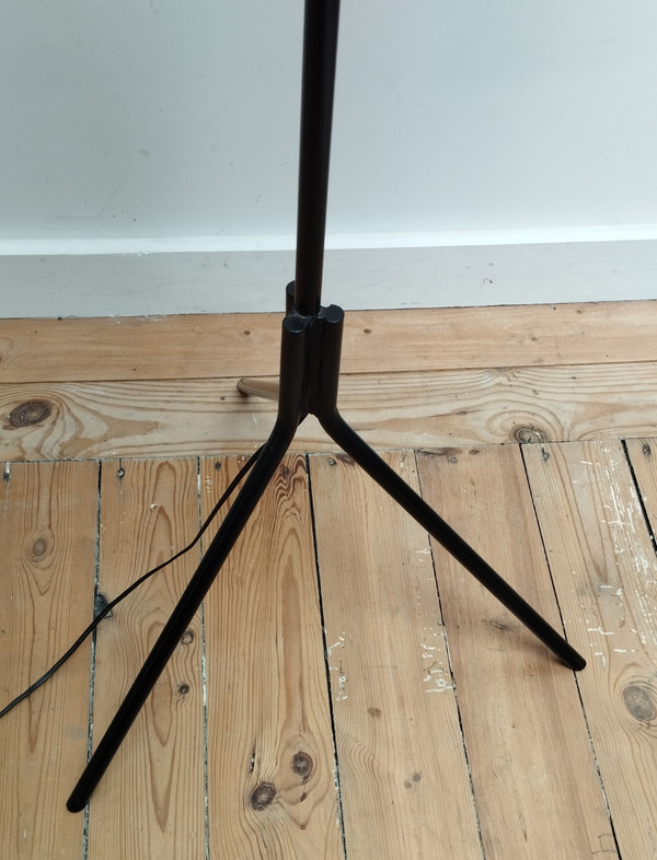 Lampadaire porte plante en fer forgé circa 1950