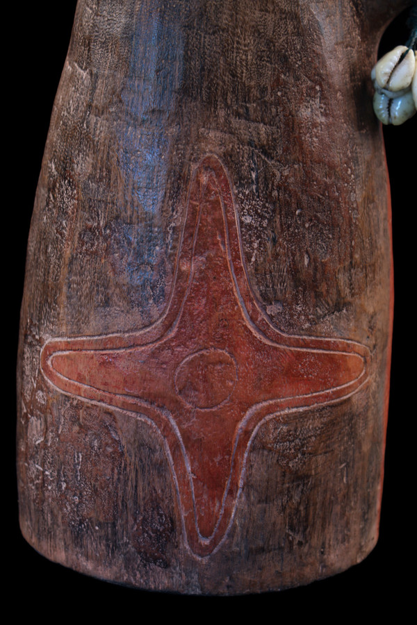 Tambour à main, Instrument Traditionnel, Art Océanien, Art Tribal, Papouasie Nouvelle Guinée