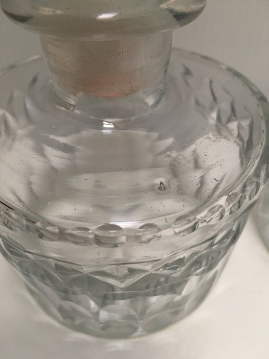 Pair of BACCARAT perfume bottles circa 1830