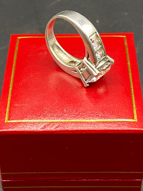 ANELLO IN ARGENTO MASSICCIO DEL 1980 CIRCA