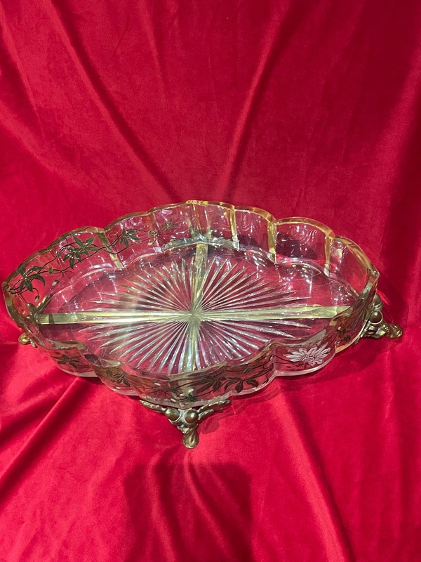 Exceptional Baccarat Crystal Centerpiece Planter