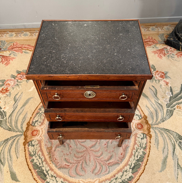 Small Louis XVI Period Chiffonniere Table About 1780