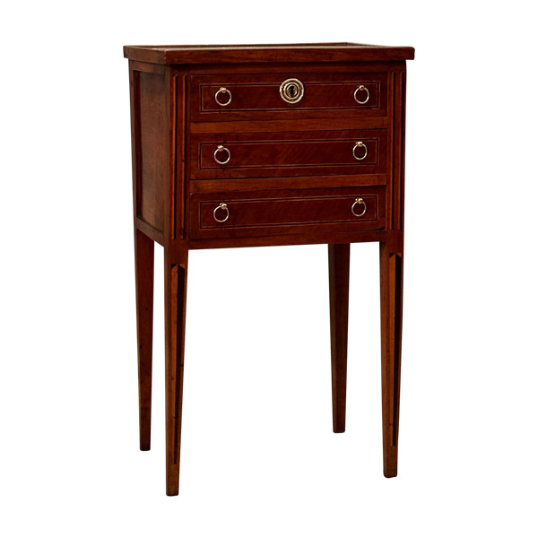Small Louis XVI Period Chiffonniere Table About 1780