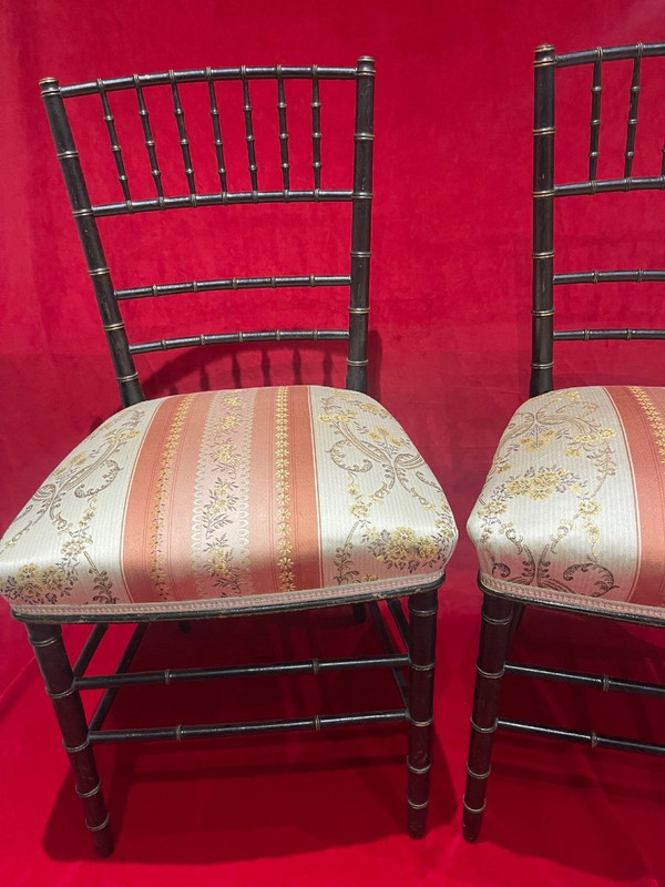 Pair Of Chairs Napoleon III Period