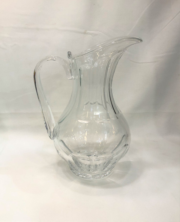 Water jug / pitcher stamped BACCARAT HARCOURT model 29 cm Numbered 56 / 75