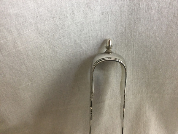 Silver sugar tongs