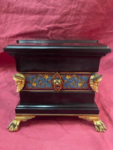Enamel And Gilt Bronze Clock Louis Constant Sevin (1821-1888) Ferdinand Barbedienne