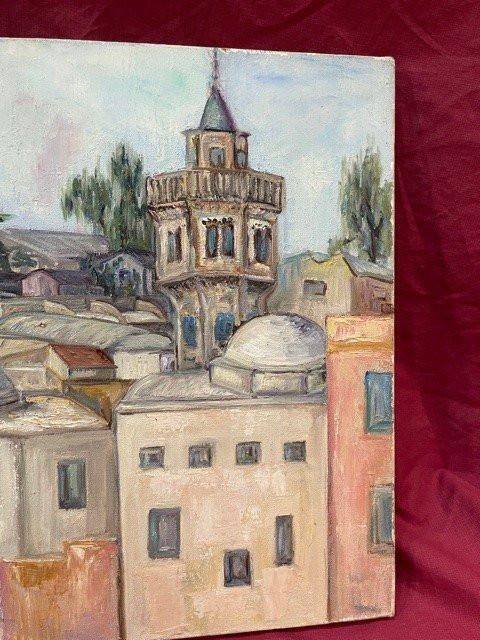 Orientalist Oil Painting On Canvas