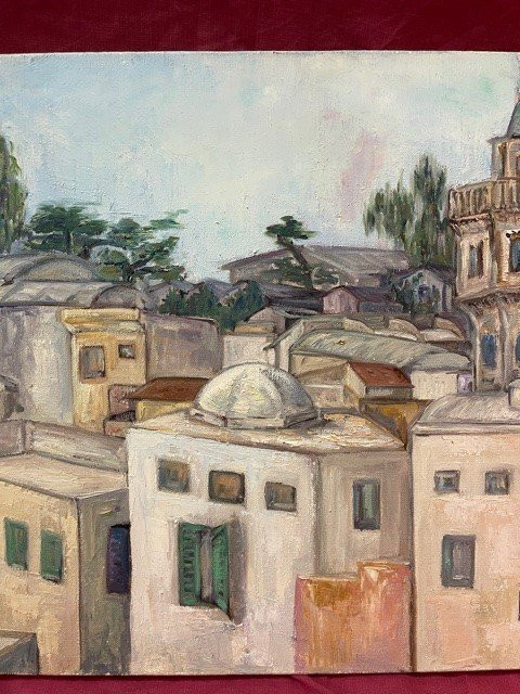 Orientalist Oil Painting On Canvas