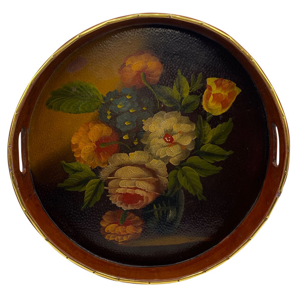 RUSSIAN PAINTED TRAY