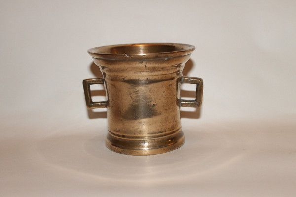 Petit mortier à onguent en bronze époque 17ème