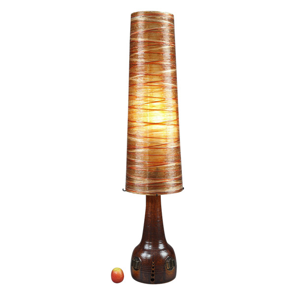 Large Resin Table Lamp From The Accolay Workshops, 1970s