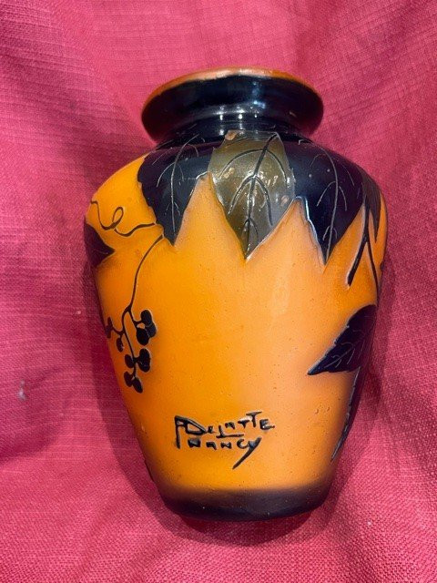 Vase André Delatte Art Nouveau Ecole De Nancy