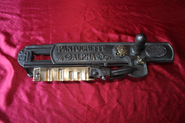 Pantoinnesto o strumenti per innestare le viti di J. Darenne in Gironde Viticulture Folk Art